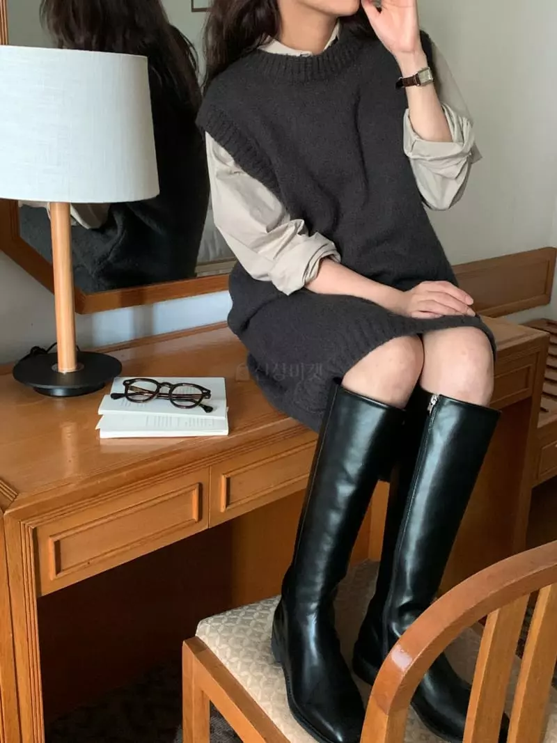 Renouveau - Korean Women Fashion - #momslook - Bagle One-piece - 5