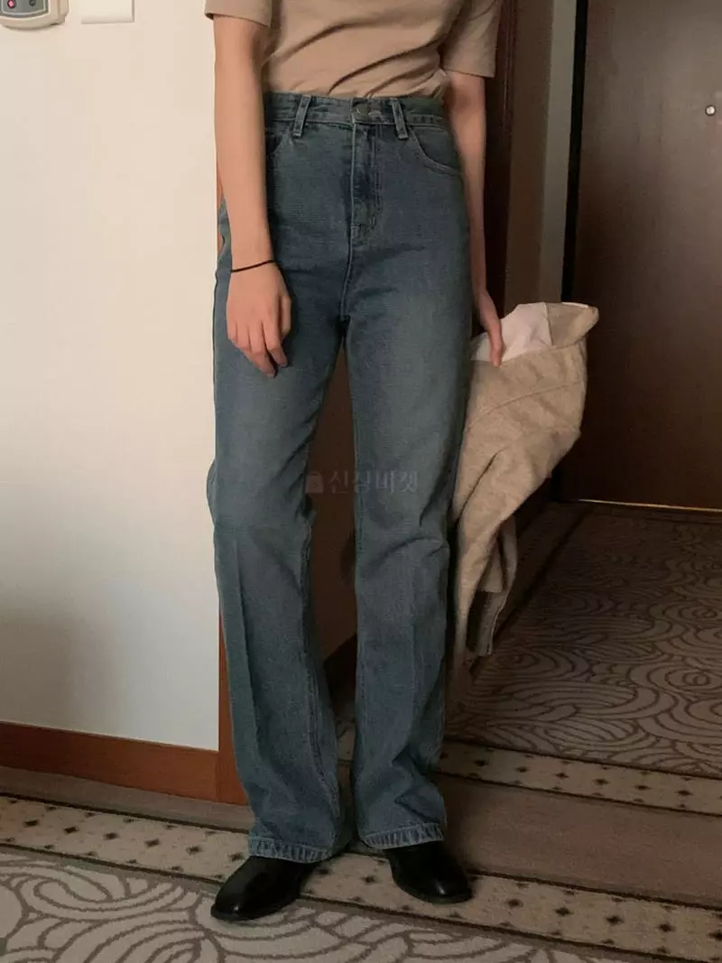 Renouveau - Korean Women Fashion - #momslook - Legic Jeans