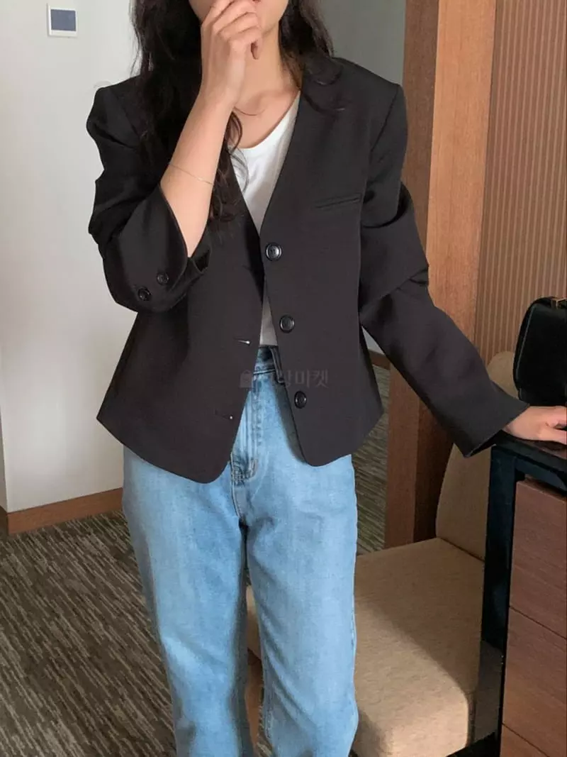 Renouveau - Korean Women Fashion - #momslook - Signiture Jacket - 8