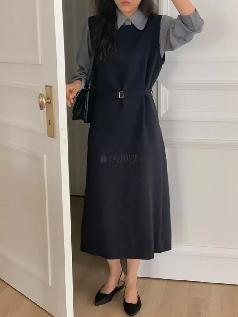 Renouveau - Korean Women Fashion - #momslook - Reversible One-piece - 2