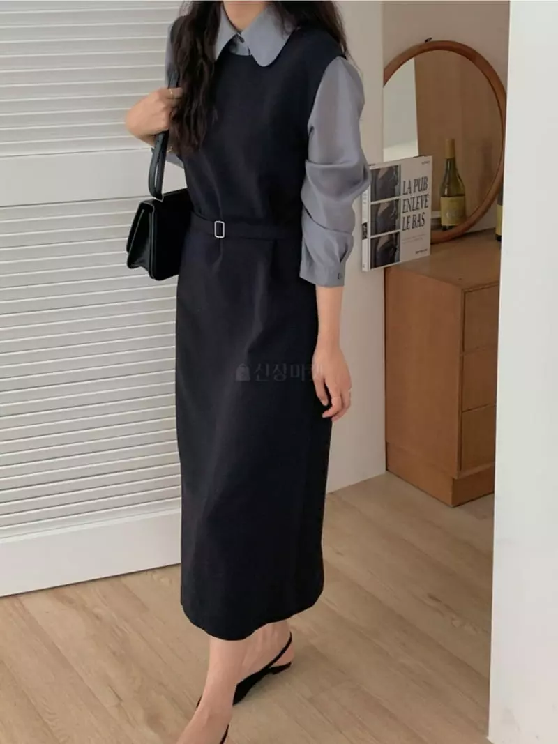 Renouveau - Korean Women Fashion - #momslook - Reversible One-piece - 6