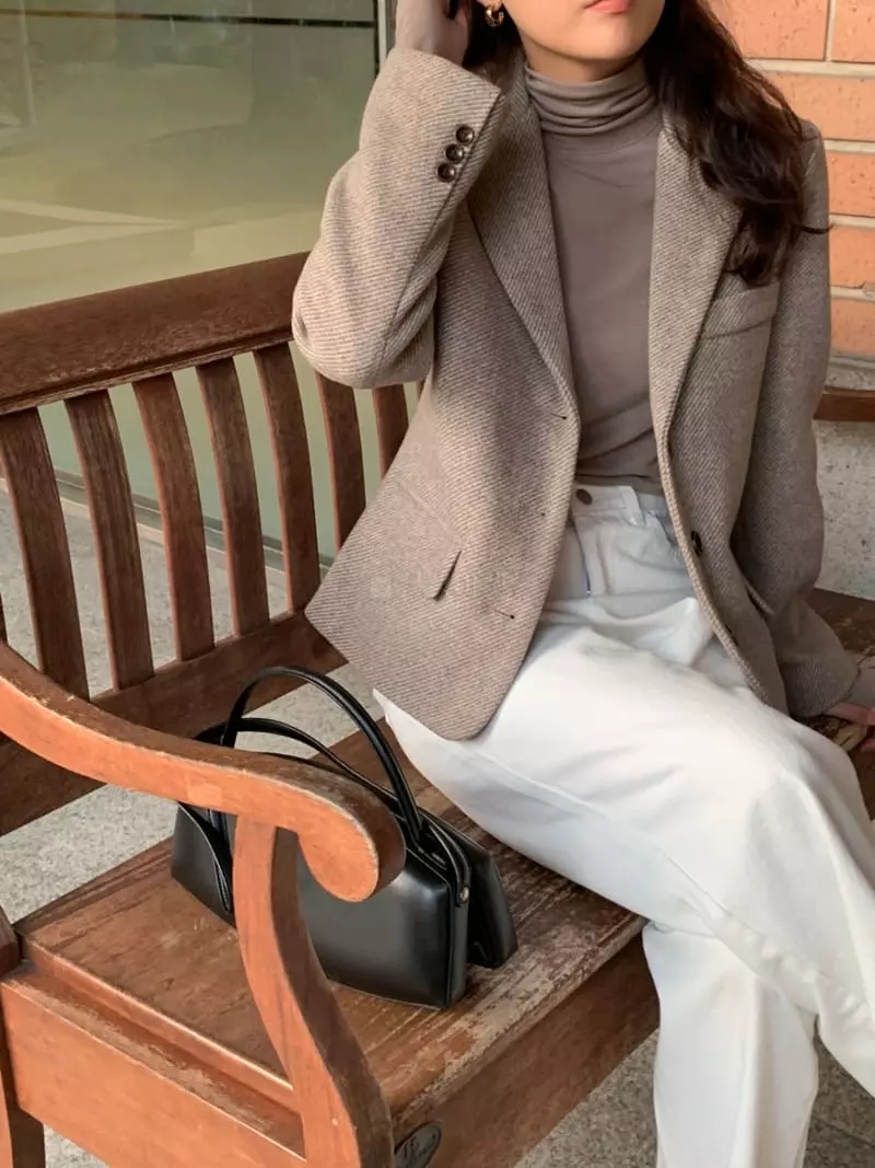 Renouveau - Korean Women Fashion - #momslook - Classic Jacket - 11