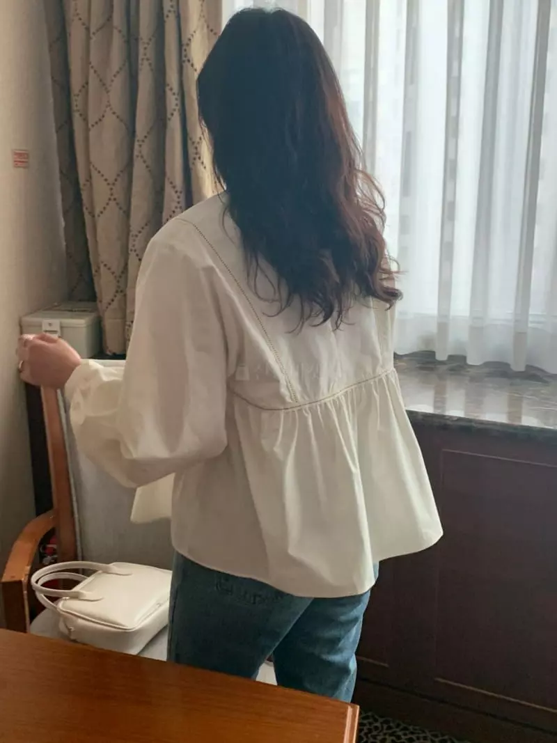 Renouveau - Korean Women Fashion - #momslook - Coc Blouse - 7