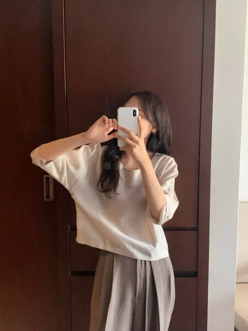 Renouveau - Korean Women Fashion - #vintagekidsstyle - Circle Blouse - 4