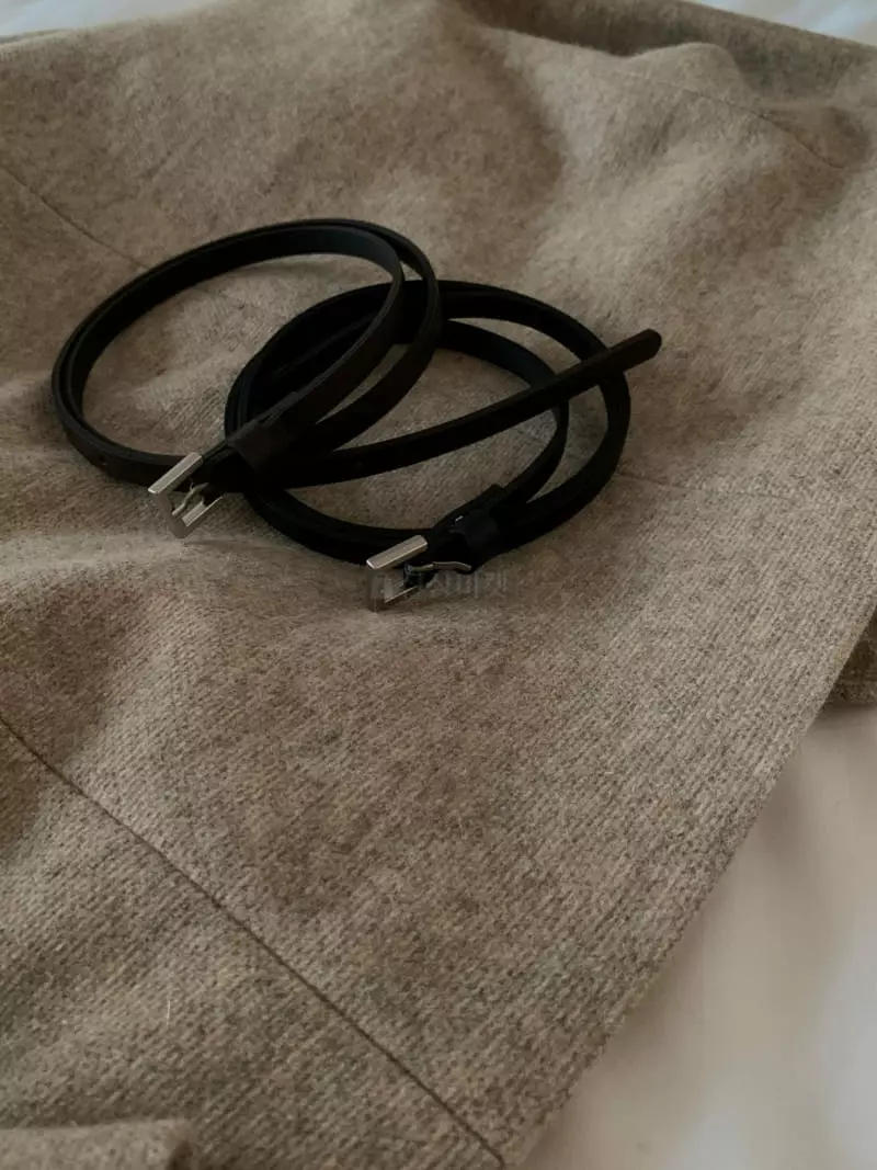 Renouveau - Korean Women Fashion - #thatsdarling - Basic Belt - 3