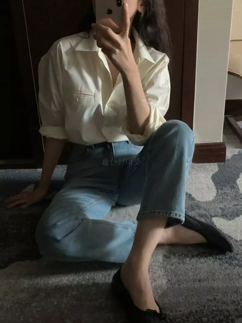 Renouveau - Korean Women Fashion - #thelittlethings - Gogo Pocket Shirt - 5