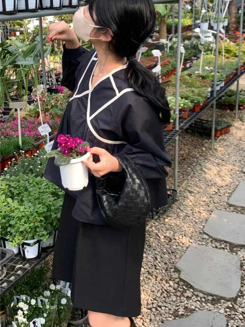 Renouveau - Korean Women Fashion - #thelittlethings - Coc Blouse - 6