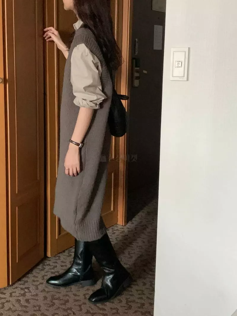 Renouveau - Korean Women Fashion - #vintageinspired - Bagle One-piece - 11
