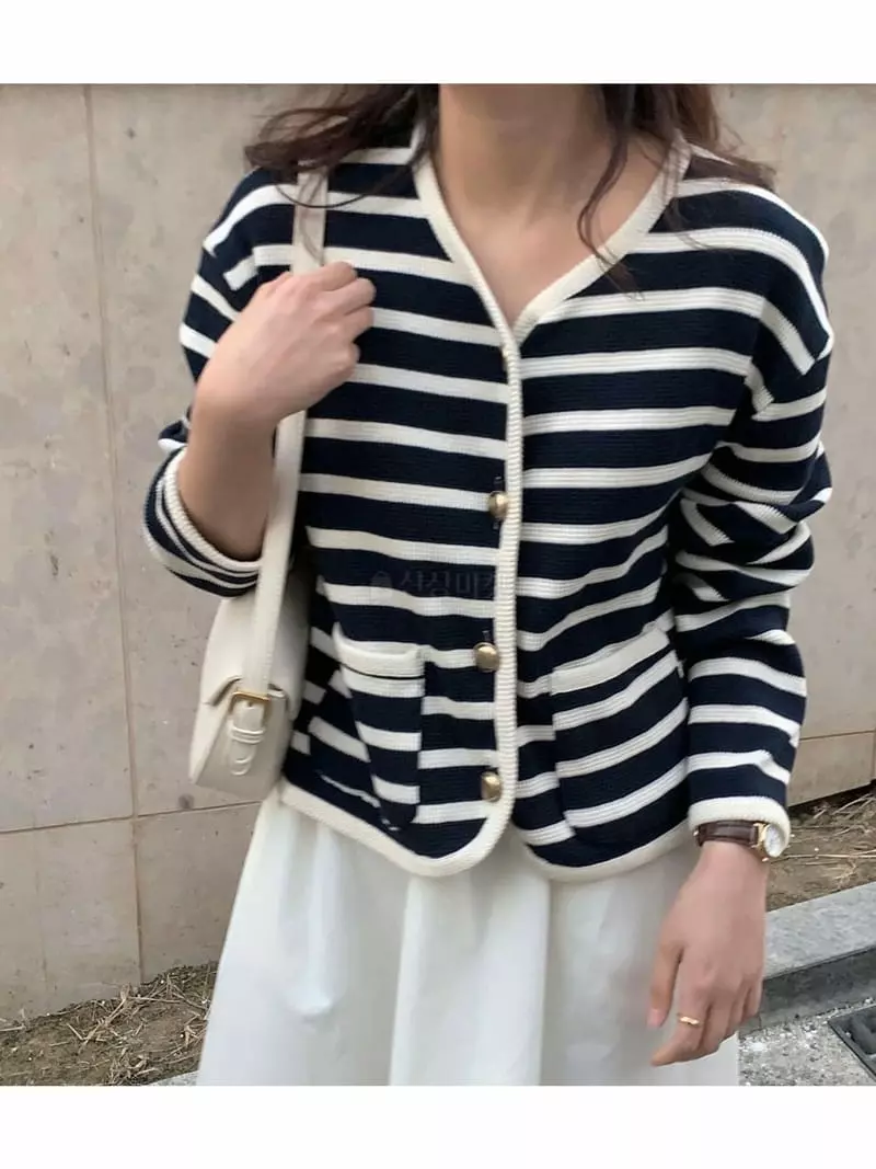 Renouveau - Korean Women Fashion - #vintageinspired - Loniel Cardigan - 5