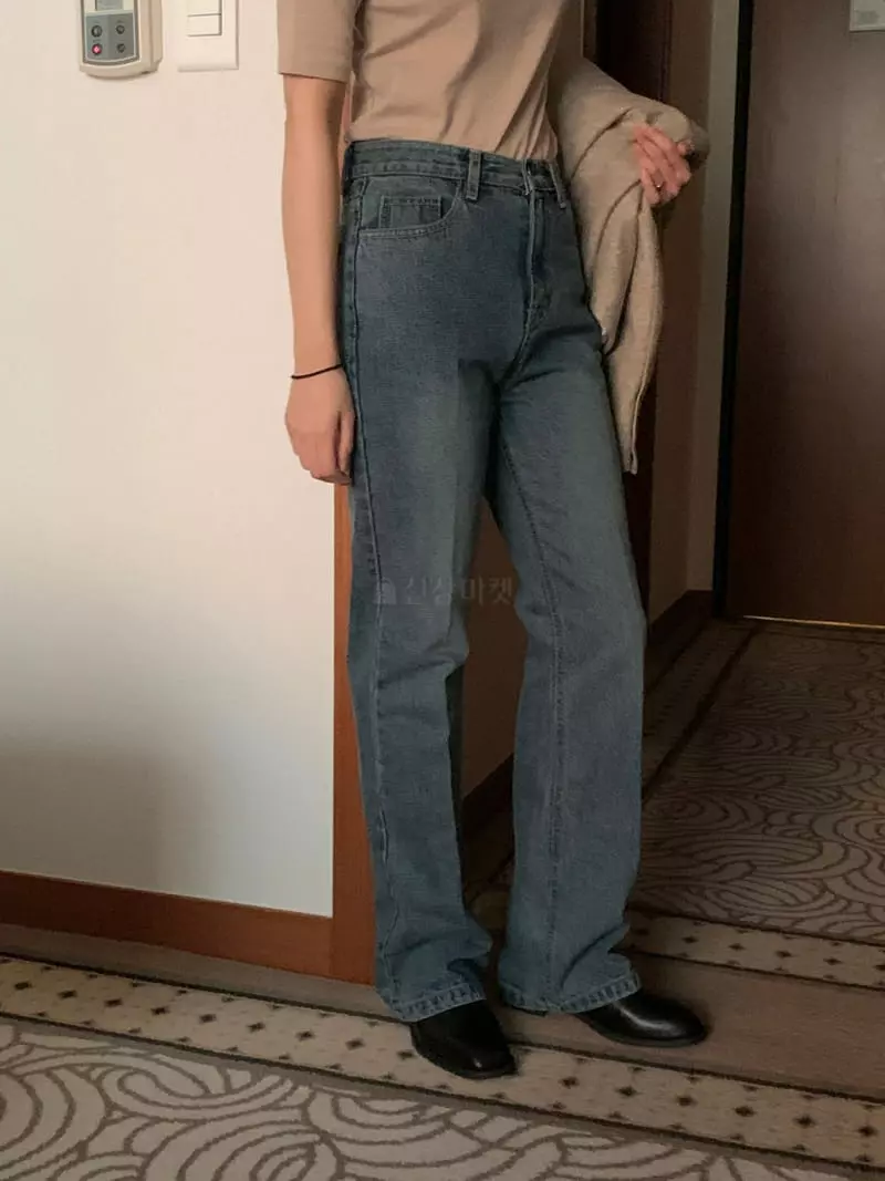 Renouveau - Korean Women Fashion - #vintagekidsstyle - Legic Jeans - 5