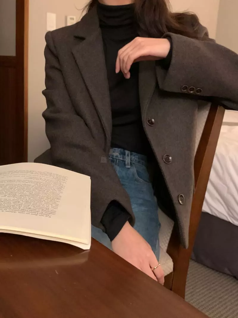 Renouveau - Korean Women Fashion - #vintagekidsstyle - Classic Jacket - 2