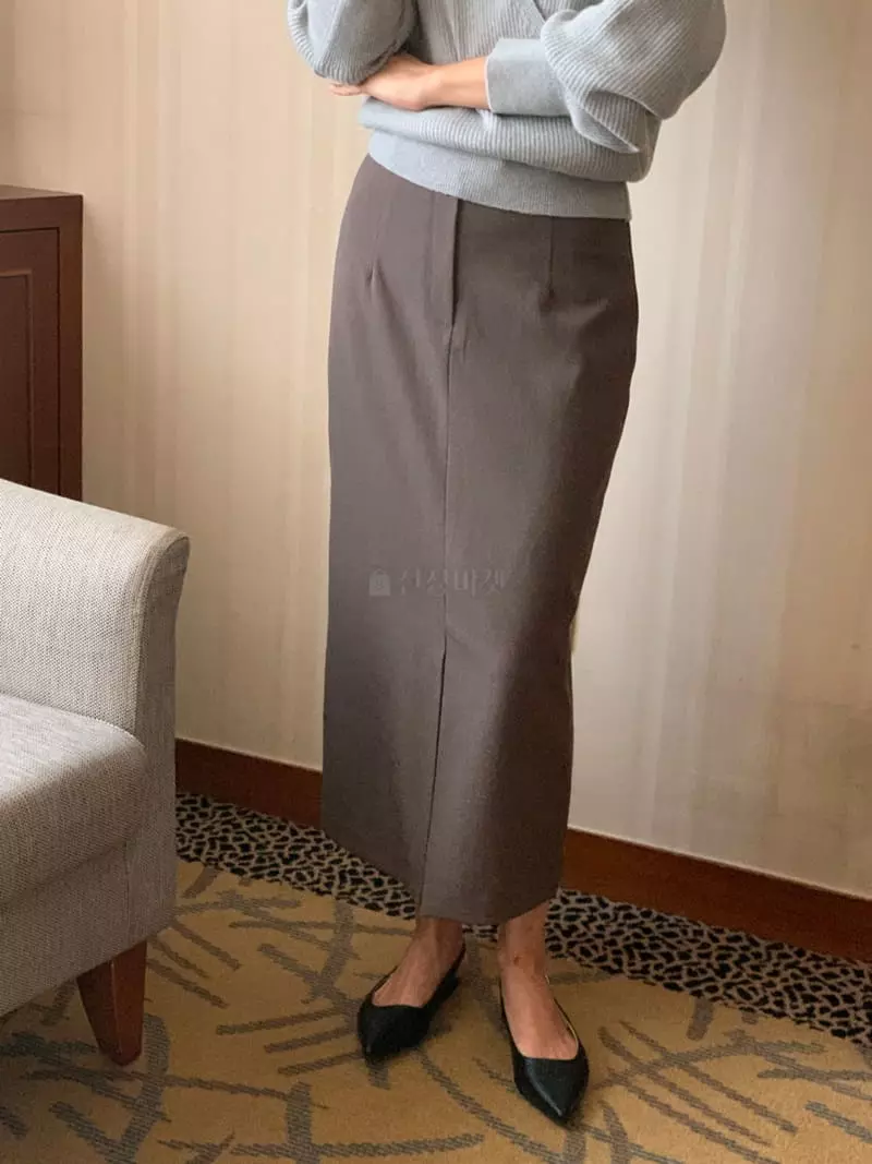 Renouveau - Korean Women Fashion - #womensfashion - Twill Skirt - 2