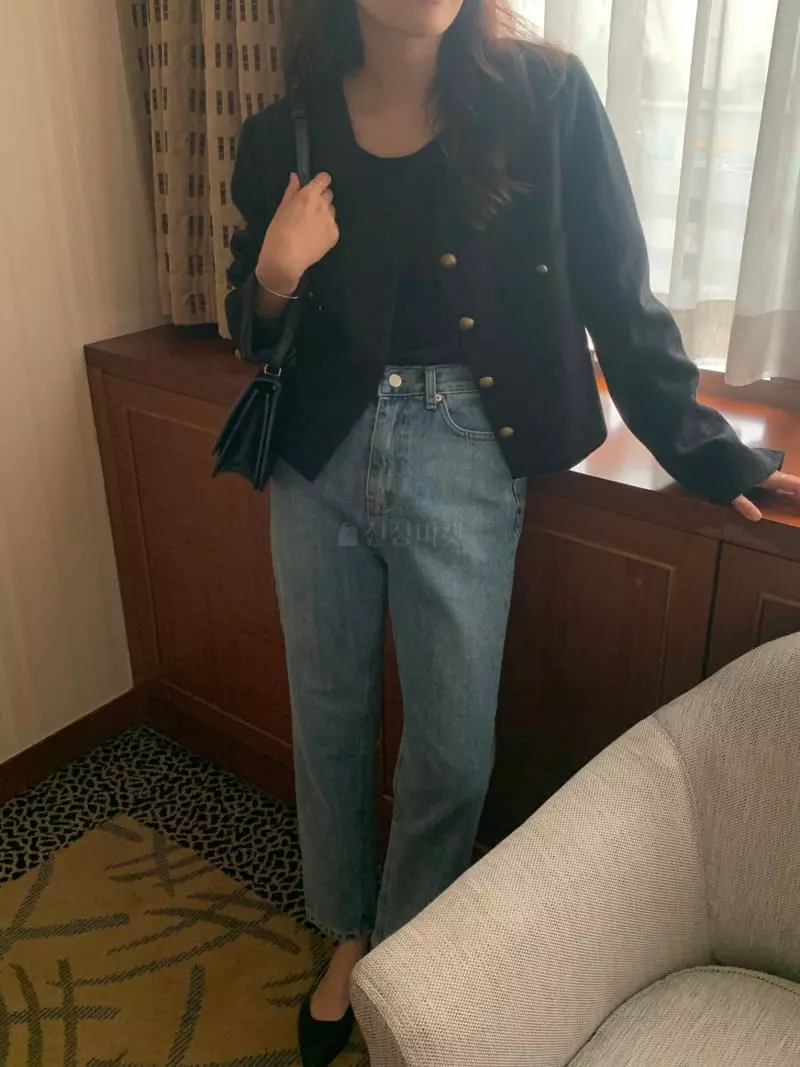 Renouveau - Korean Women Fashion - #womensfashion - Lace Twid Jacket - 5