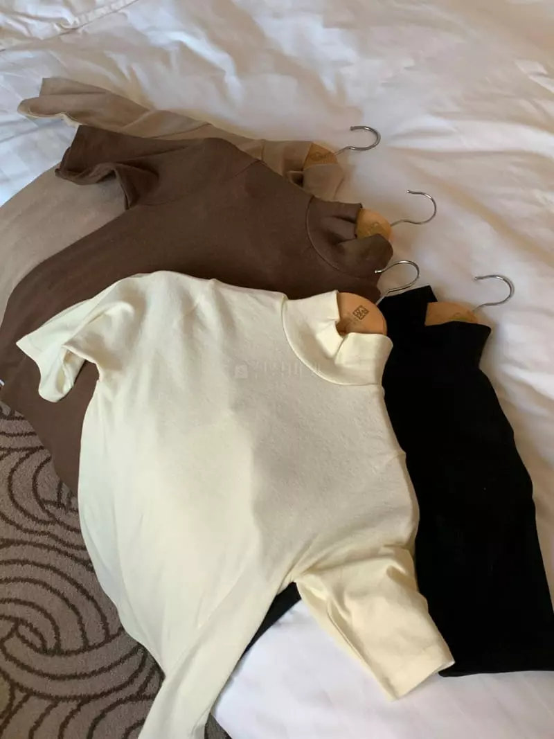 Renouveau - Korean Women Fashion - #womensfashion - Angora Turtleneck Tee - 7