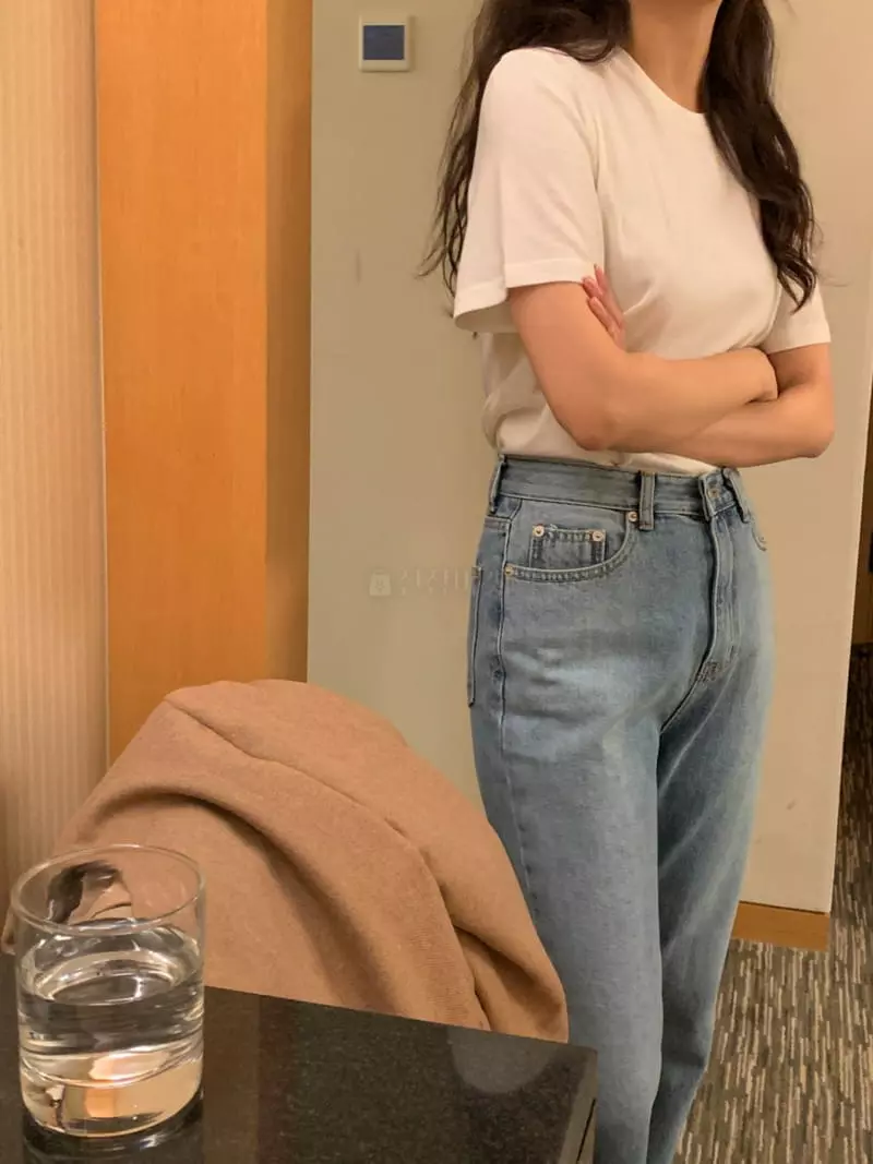Renouveau - Korean Women Fashion - #momslook - Angora Tee - 4