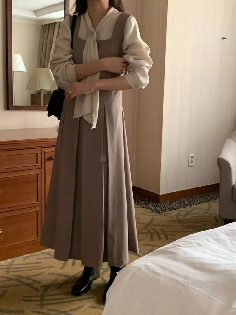 Renouveau - Korean Women Fashion - #womensfashion - Scarf Blouse - 8
