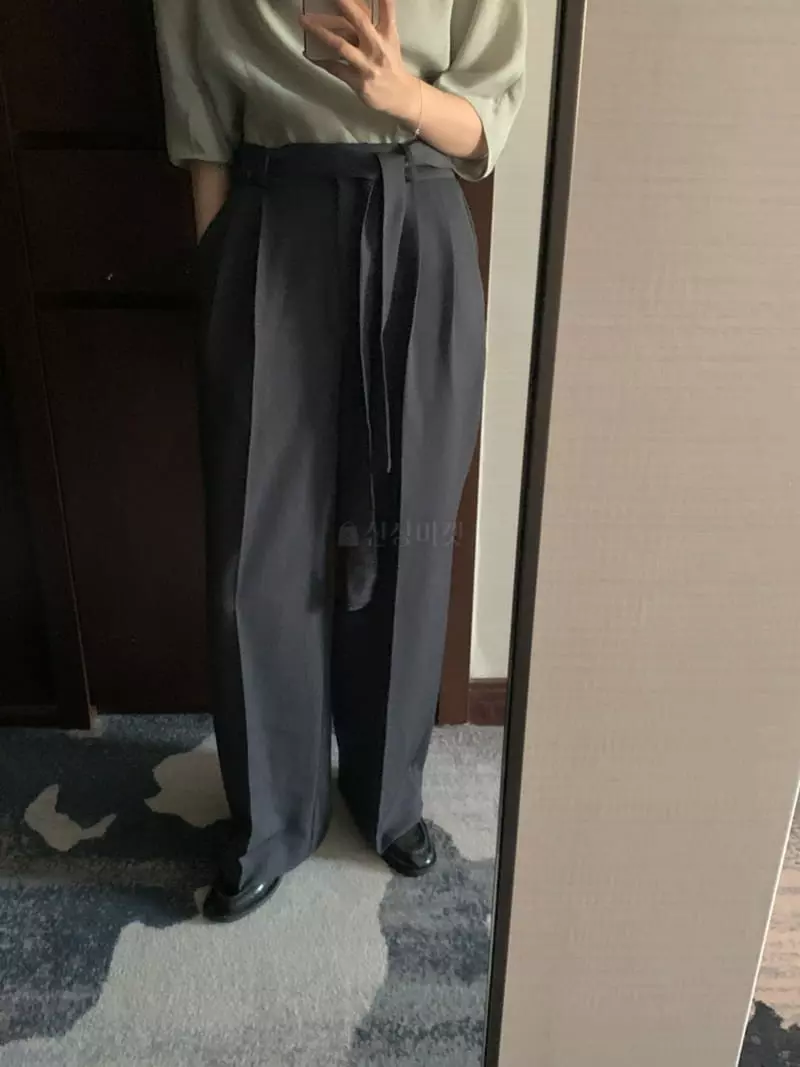 Renouveau - Korean Women Fashion - #womensfashion - Belt Pants - 11