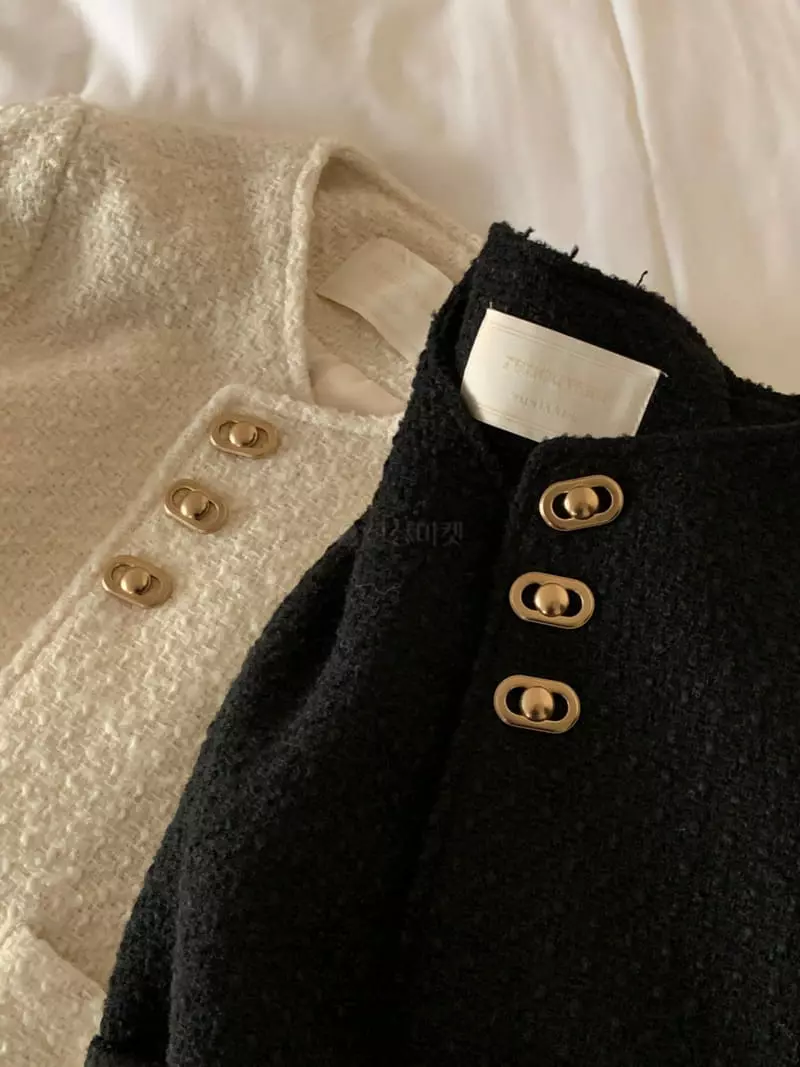 Renouveau - Korean Women Fashion - #womensfashion - Bene Twid Jacket - 5