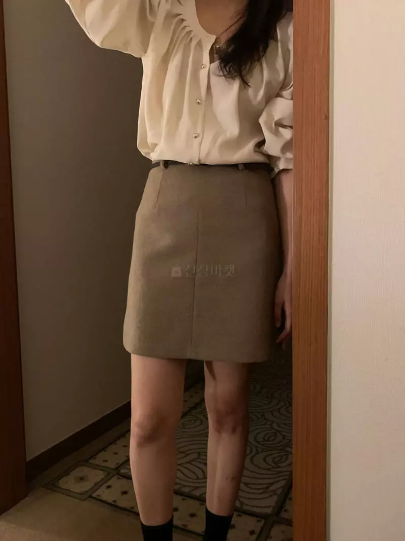 Renouveau - Korean Women Fashion - #womensfashion - Pocket Midi Skirt - 12