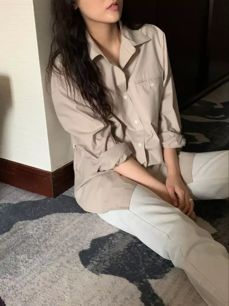 Renouveau - Korean Women Fashion - #womensfashion - Gogo Pocket Shirt - 7