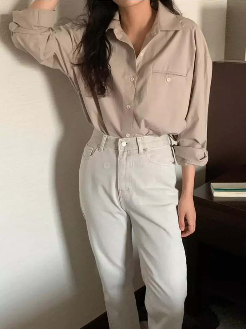 Renouveau - Korean Women Fashion - #womensfashion - Gogo Pocket Shirt - 9