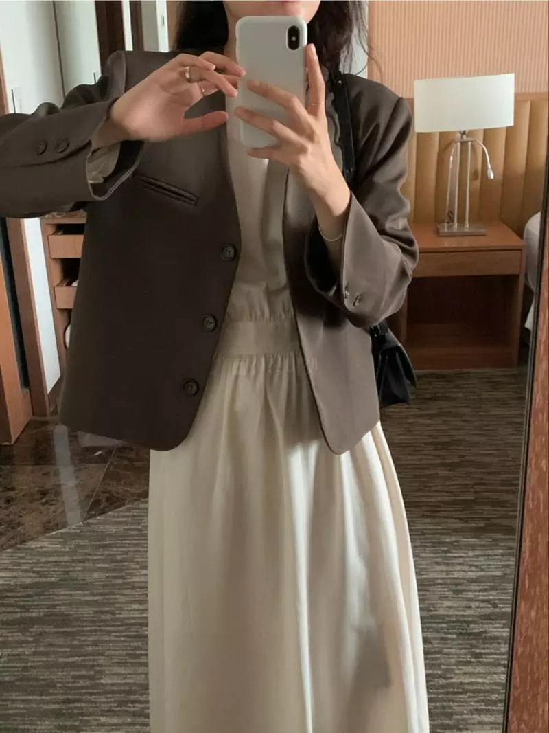 Renouveau - Korean Women Fashion - #womensfashion - Signiture Jacket - 11