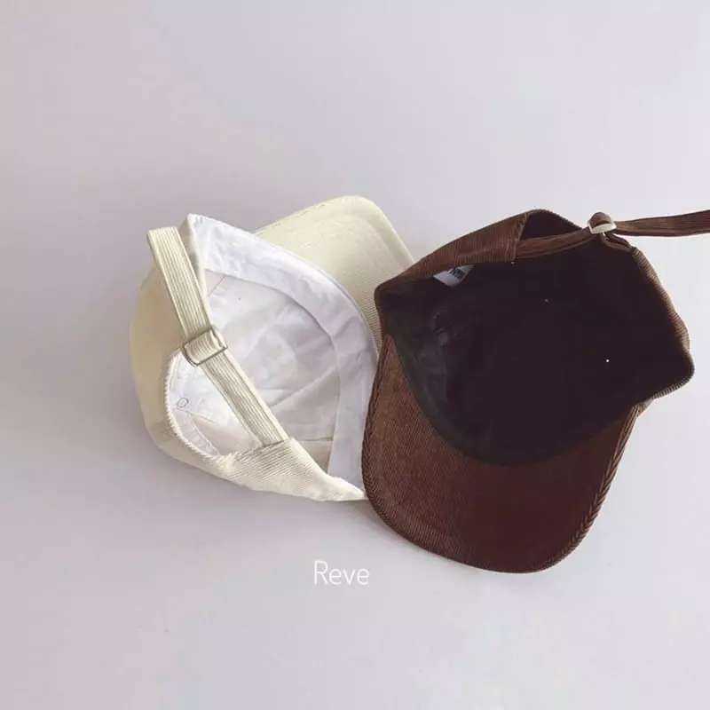 Reve Kid - Korean Baby Fashion - #babyboutique - Love Coduroy Ball Cap - 5
