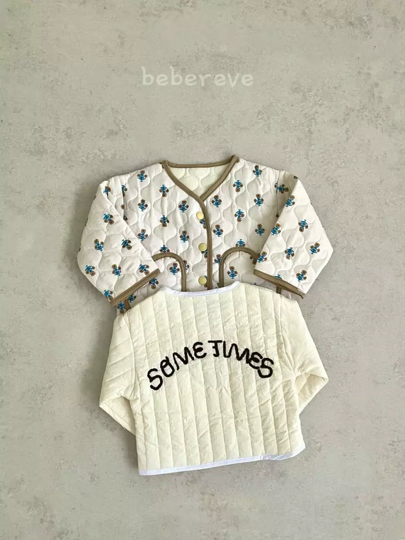Reve Kid - Korean Baby Fashion - #babyboutique - Beeb Pocket Quilting Jacket