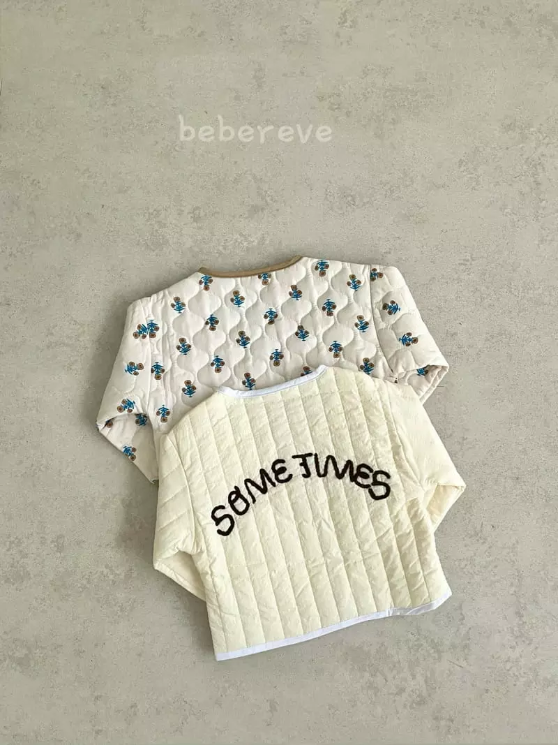 Reve Kid - Korean Baby Fashion - #babyboutique - Beeb Pocket Quilting Jacket - 2
