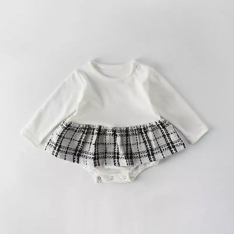 Reve Kid - Korean Baby Fashion - #babyootd - Bebe Jenny Twid Bodysuit