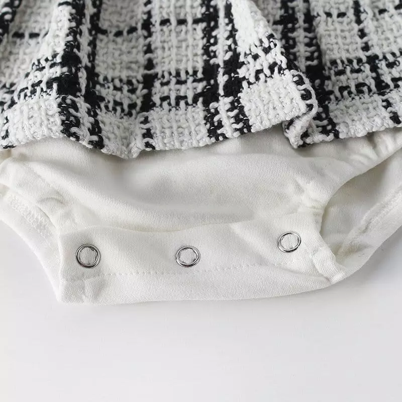 Reve Kid - Korean Baby Fashion - #babyoutfit - Bebe Jenny Twid Bodysuit - 3