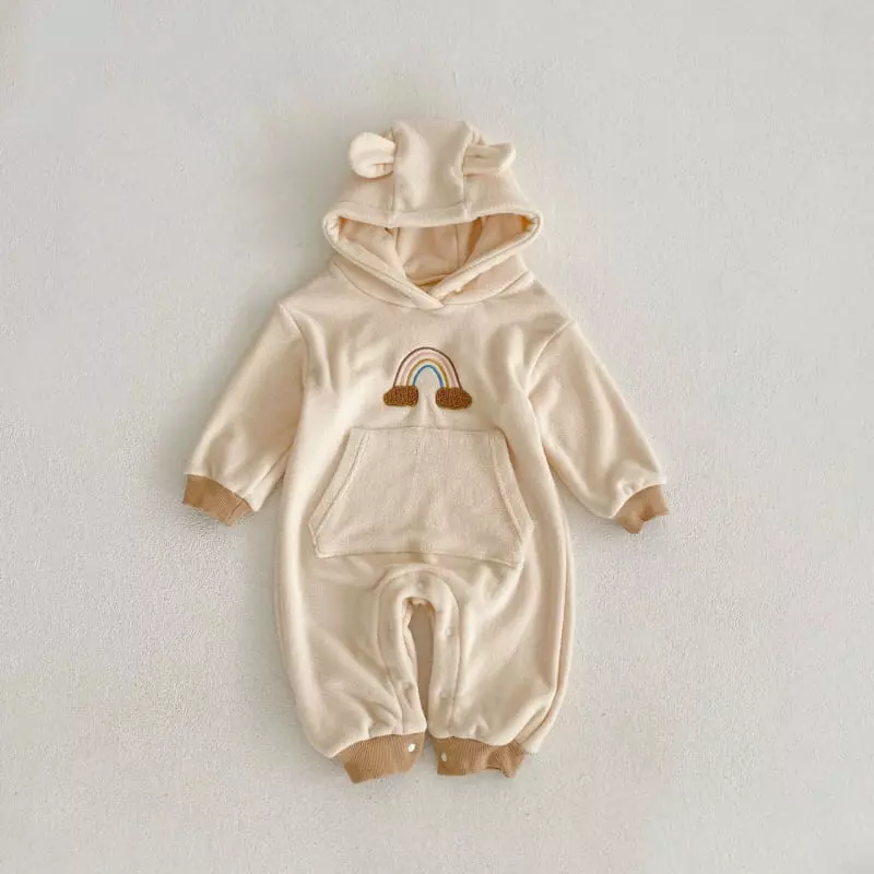 Reve Kid - Korean Baby Fashion - #babywear - Bebe Rainbow Bodysuit - 3