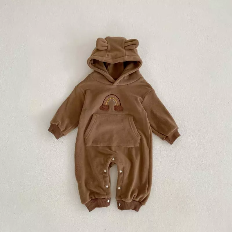 Reve Kid - Korean Baby Fashion - #babywear - Bebe Rainbow Bodysuit - 4