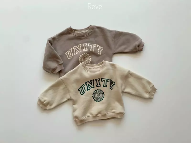 Reve Kid - Korean Children Fashion - #childofig - Kid Unit Fleece Sweatshirt