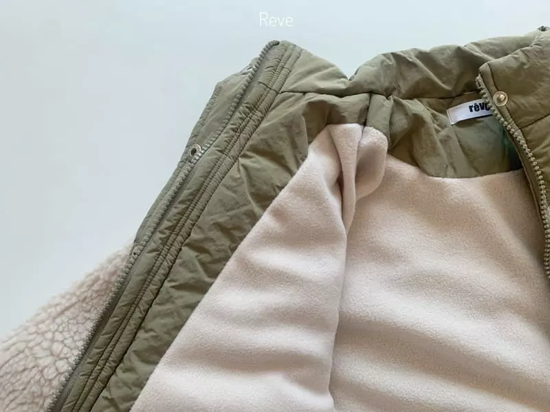 Reve Kid - Korean Children Fashion - #childofig - Sleeve Bbogle Field Jacket