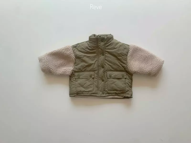 Reve Kid - Korean Children Fashion - #childrensboutique - Sleeve Bbogle Field Jacket - 2