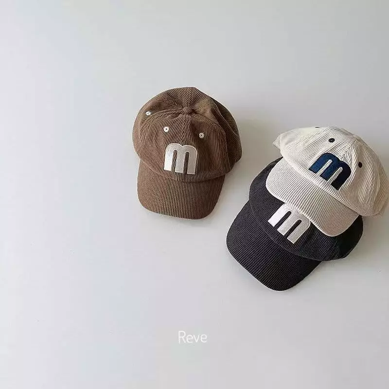 Reve Kid - Korean Children Fashion - #childrensboutique - Corduroy Ball Cap - 4