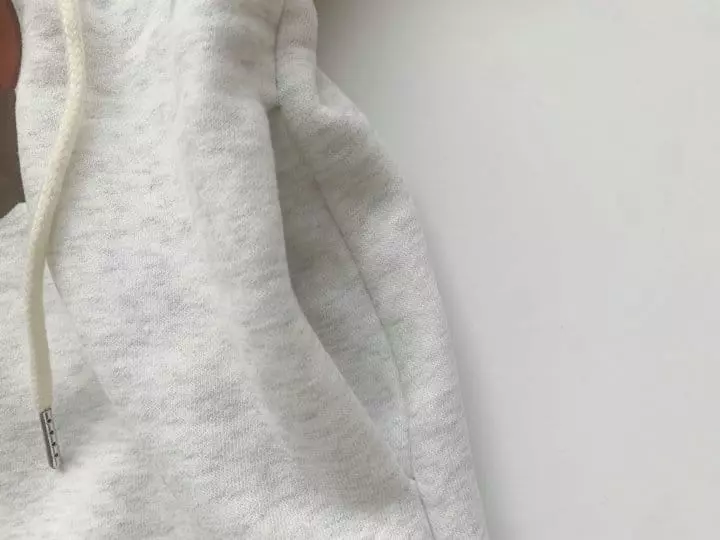 Reve Kid - Korean Children Fashion - #discoveringself - Fleece Long Hoody One-piece