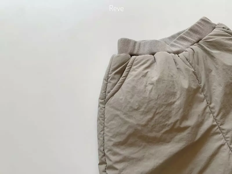 Reve Kid - Korean Children Fashion - #discoveringself - Fleece Padding Pants - 3