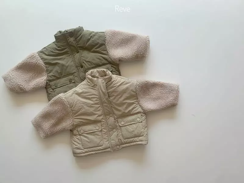 Reve Kid - Korean Children Fashion - #fashionkids - Sleeve Bbogle Field Jacket - 5