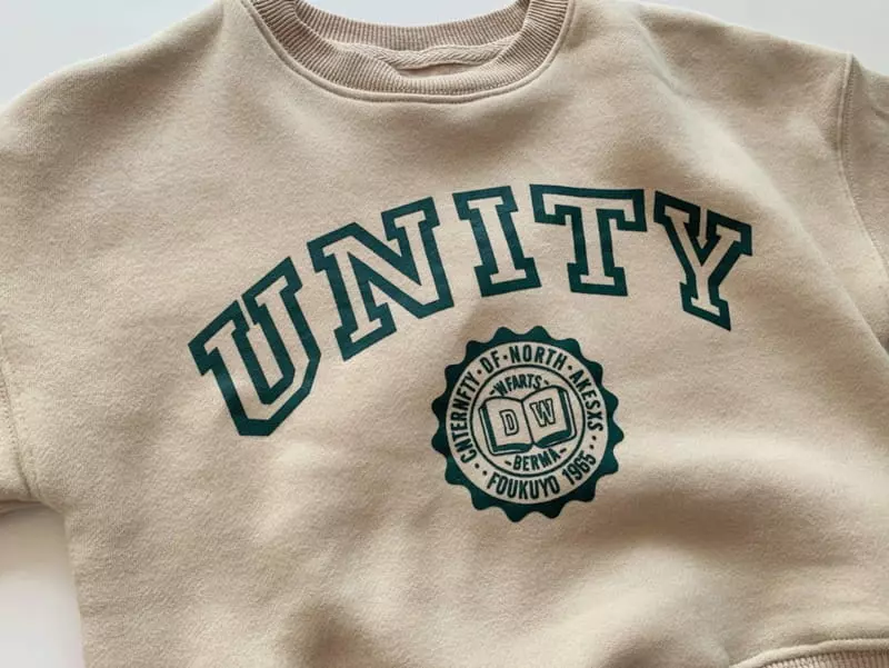 Reve Kid - Korean Children Fashion - #kidsshorts - Kid Unit Fleece Sweatshirt - 6