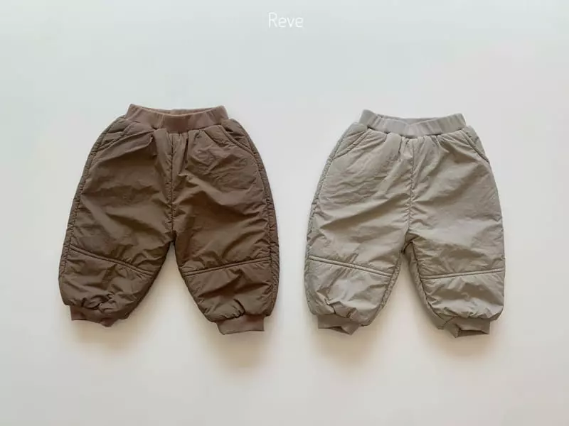 Reve Kid - Korean Children Fashion - #kidsshorts - Fleece Padding Pants - 5