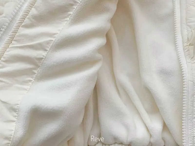 Reve Kid - Korean Children Fashion - #kidsstore - Frill Quilting Jacket - 3