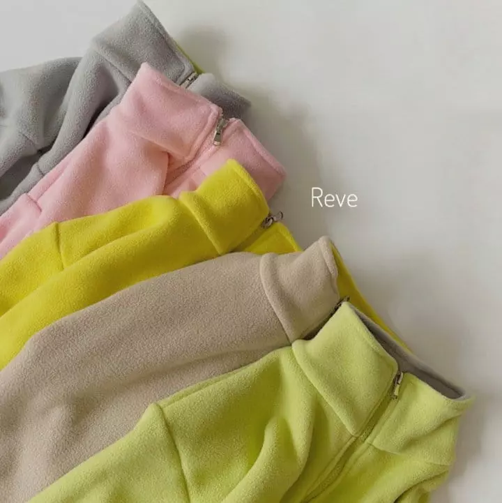 Reve Kid - Korean Children Fashion - #kidsstore - String Zip-up - 2