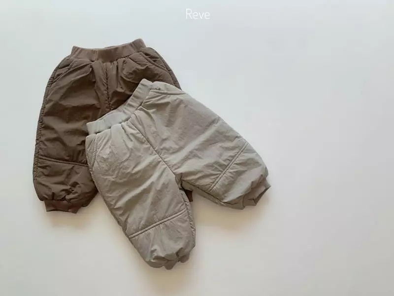 Reve Kid - Korean Children Fashion - #kidsstore - Fleece Padding Pants - 6