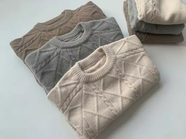 Reve Kid - Korean Children Fashion - #kidsstore - Knit Top Bottom Set - 4