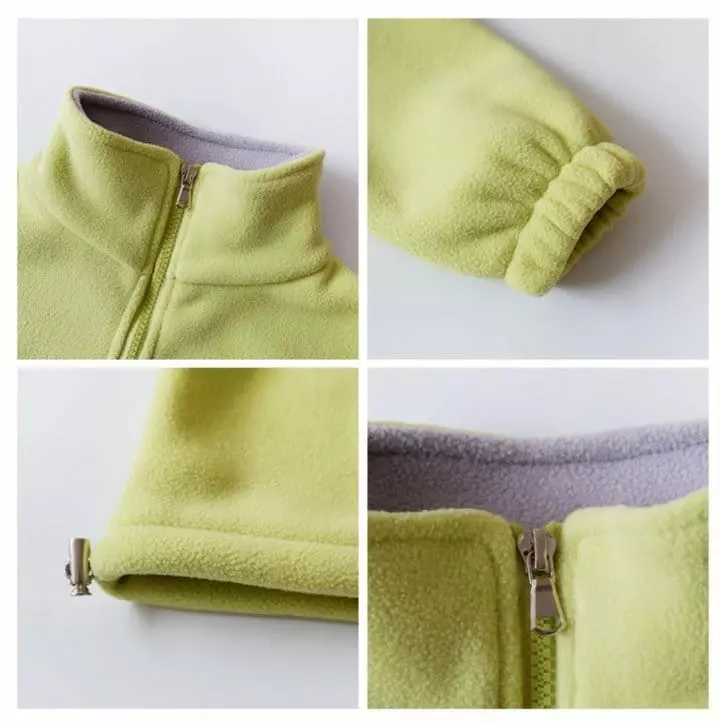 Reve Kid - Korean Children Fashion - #kidzfashiontrend - String Zip-up - 3