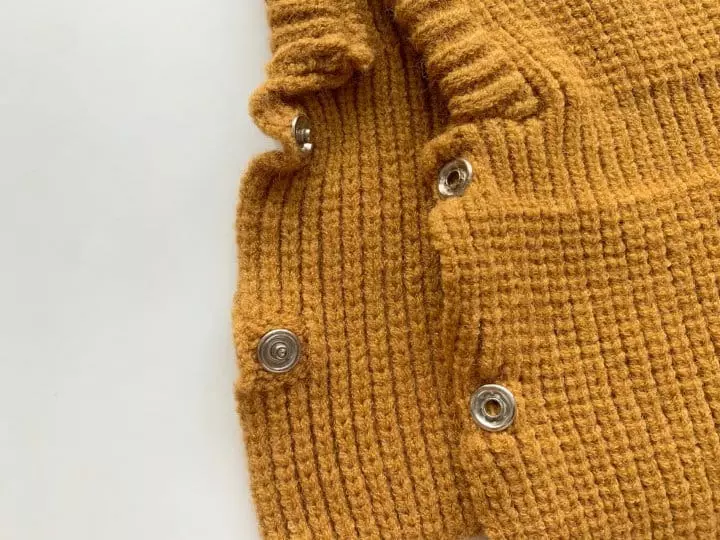 Reve Kid - Korean Children Fashion - #littlefashionista - Knit Hoody Neck Warmer - 4