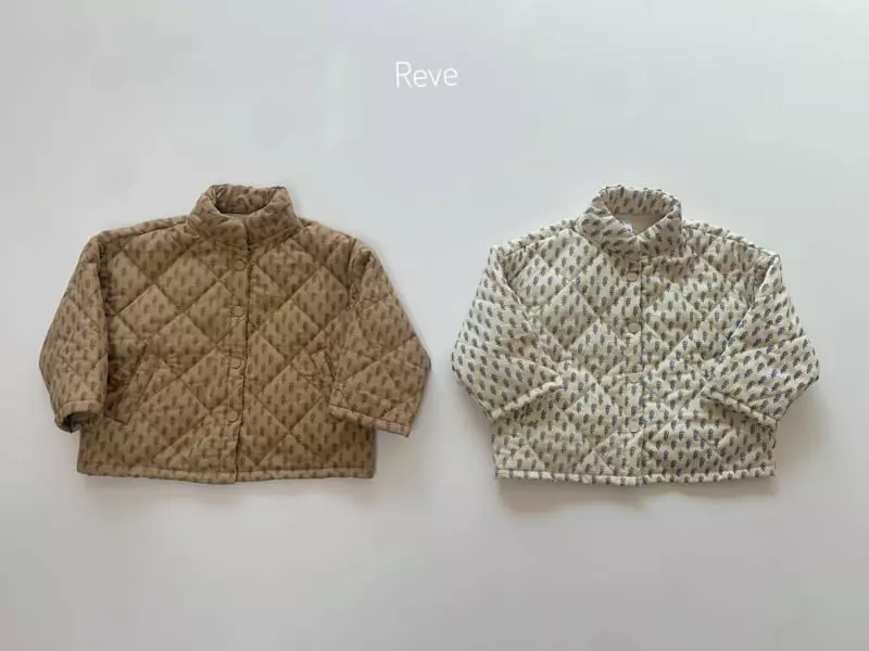 Reve Kid - Korean Children Fashion - #prettylittlegirls - Grain Padding Jacket