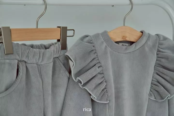 Rica - Korean Children Fashion - #childofig - Frill Set-up - 12